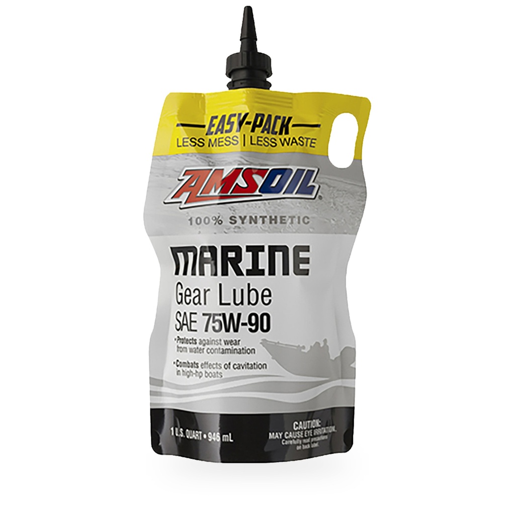 Aceite 75w90 Amsoil Transmision Marina Lancha Gl5 Gl4 1L