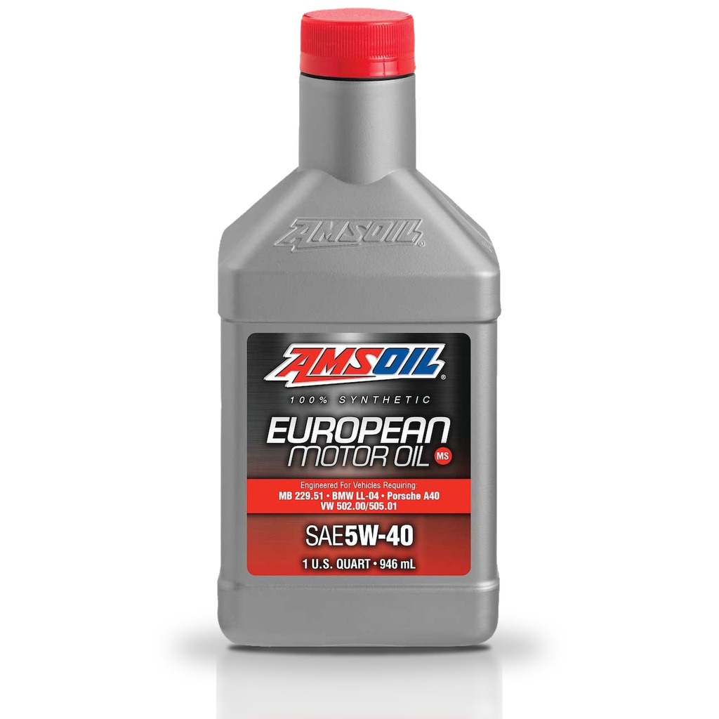 Aceite 5w40 Amsoil Europeo Ms Vw 502.00 505.01 1 Litro