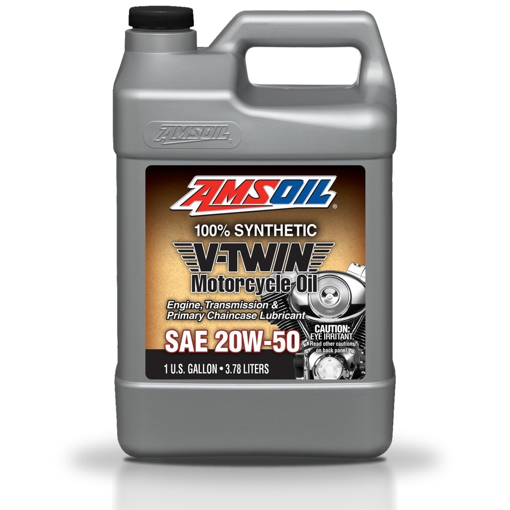 Aceite 20w50 Amsoil Moto V-twin Harley Jaso Ma2 3.78 Litros