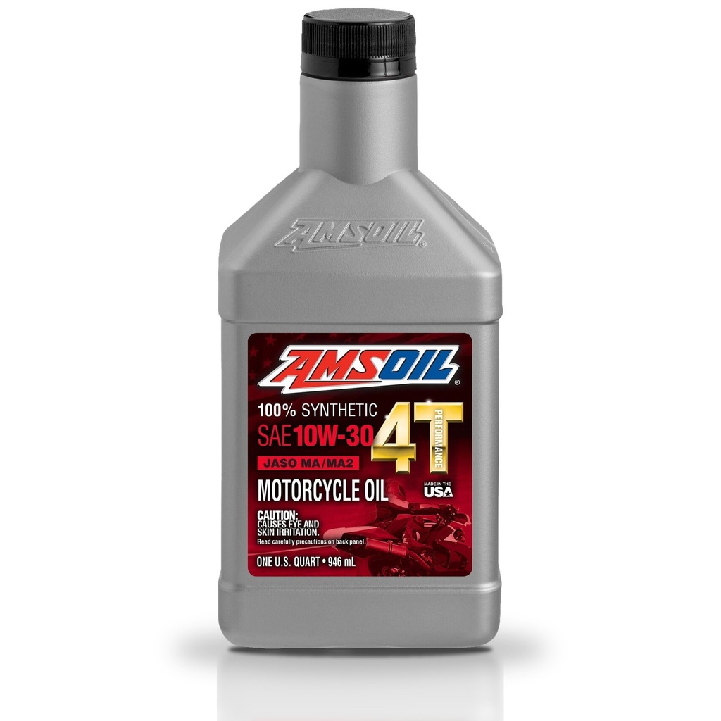 Aceite 10w30 Amsoil 4 Tiempos Motocicleta Jaso Ma2 1 Litro