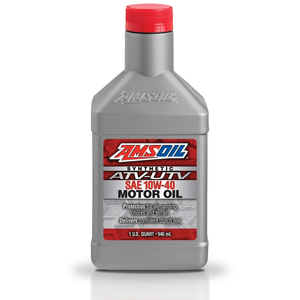 Aceite 10w40 Amsoil Atv Utv 100% Sintetico Jaso Ma 1 Litro