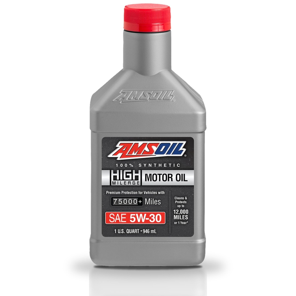 Aceite 5w30 Amsoil Alto Kilometraje 100% Sintetico 1 Litro