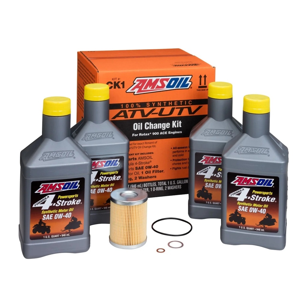 Kit Cambio Aceite Can-am Maverick X3 Turbo Ryker Amsoil