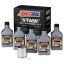 Kit Cambio Aceite Harley V-twin 2016- Amsoil Filtro Cromo
