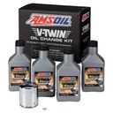 Kit Cambio Aceite Harley Davidson V-twin Amsoil Filtro Cromo