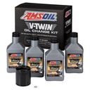 Kit Cambio Aceite Harley Davidson V-twin Amsoil Filtro Negro