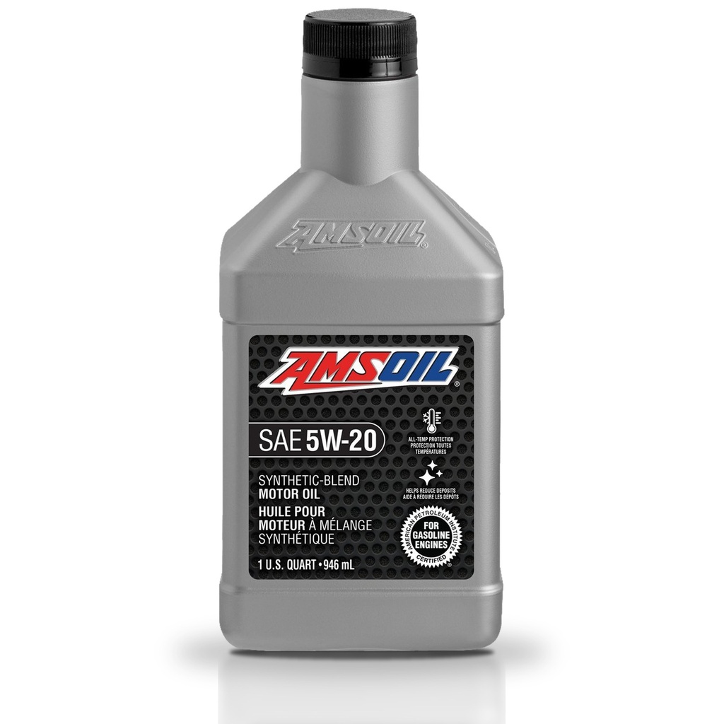 Aceite 5w20 Amsoil Mezcla Sintetica Dexos Api Sp Sq 1 Litro