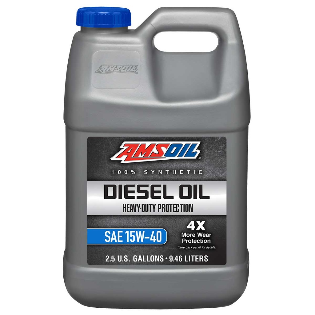Aceite 15w40 Amsoil Diesel 100% Sintetico Hd Ck4 9.46 Litros