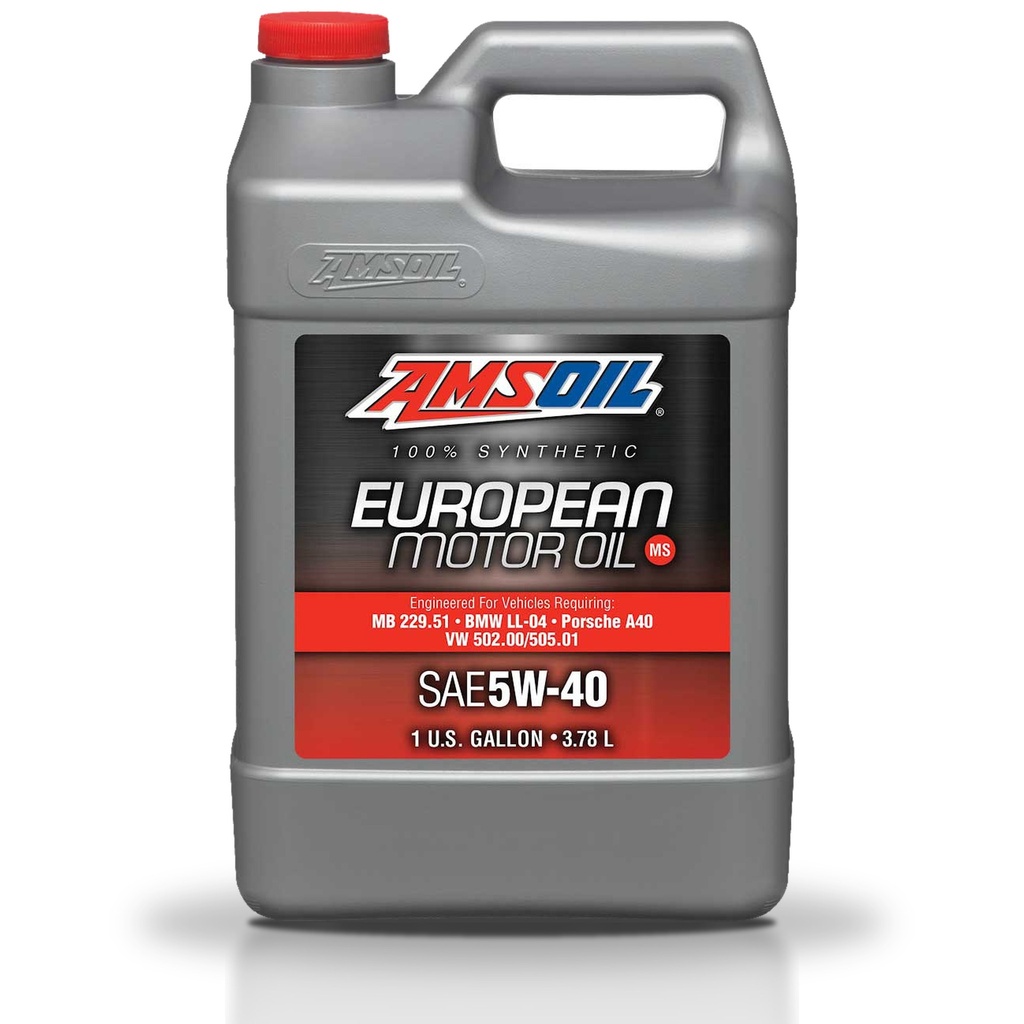 European Car Formula 5W40 MS Synthetic Motor Oil