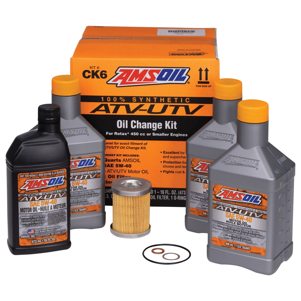 Kit Cambio Aceite Can-am Outlander 450 Defender Hd5 Amsoil