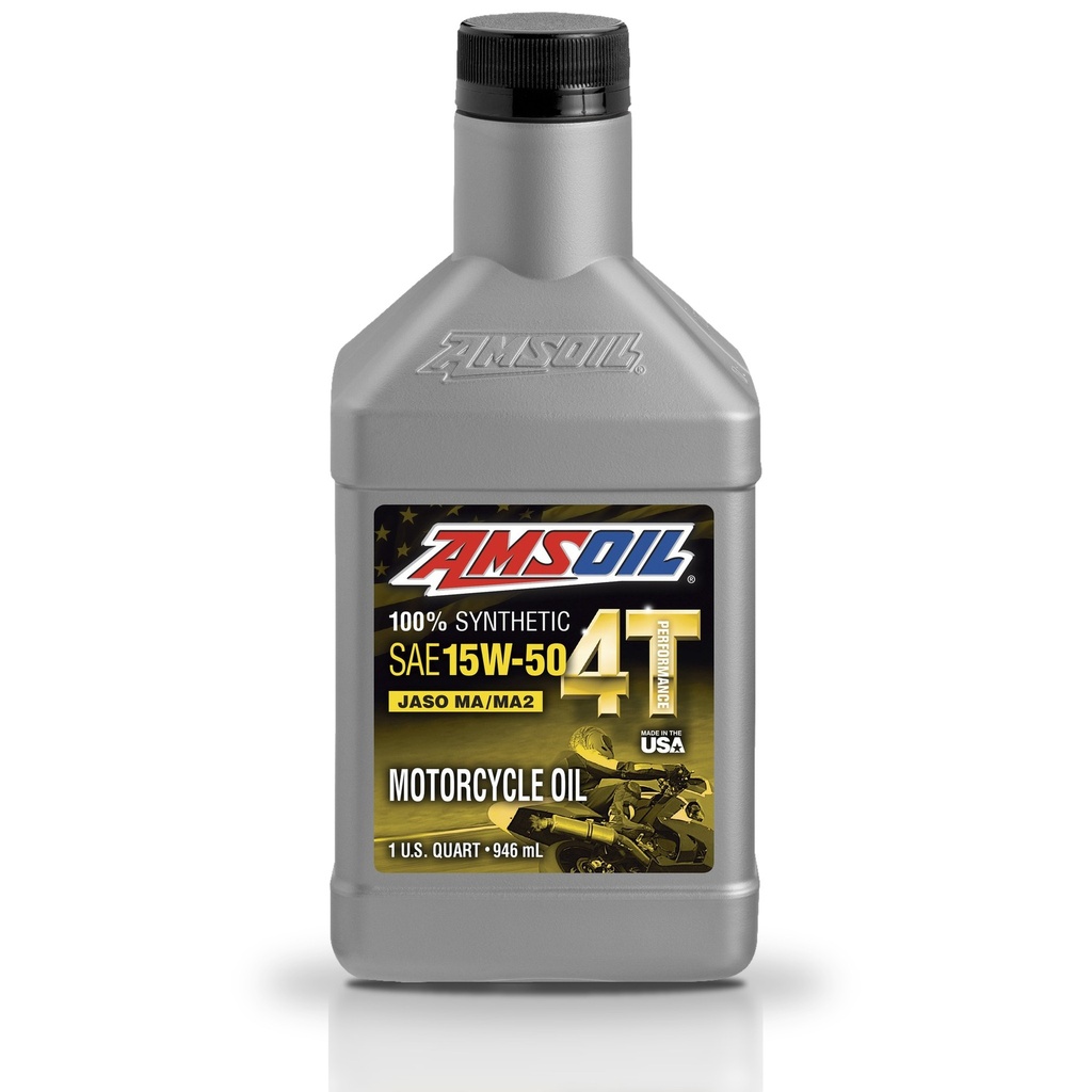 Aceite 15w50 Amsoil 4 Tiempos Motocicleta Jaso Ma2 1 Litro