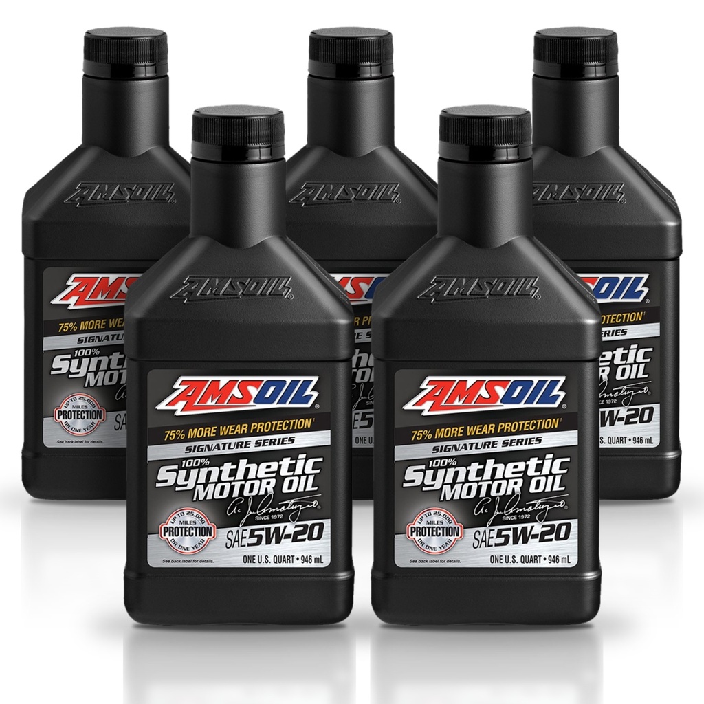 Kit 5 Aceites 5w20 Amsoil Signature Api Sp 5 Litros
