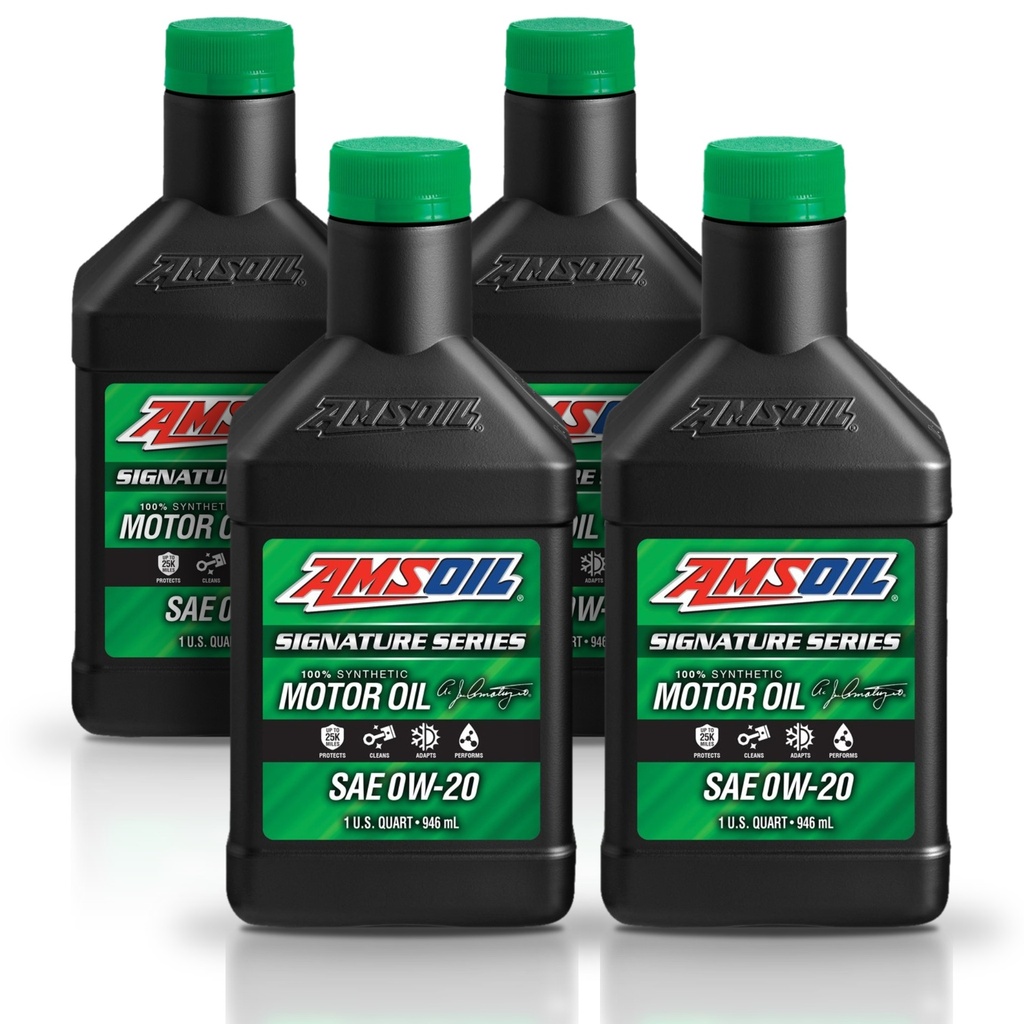 Kit Aceite 0w20 100% Sintetico Signature Amsoil Litro Premium