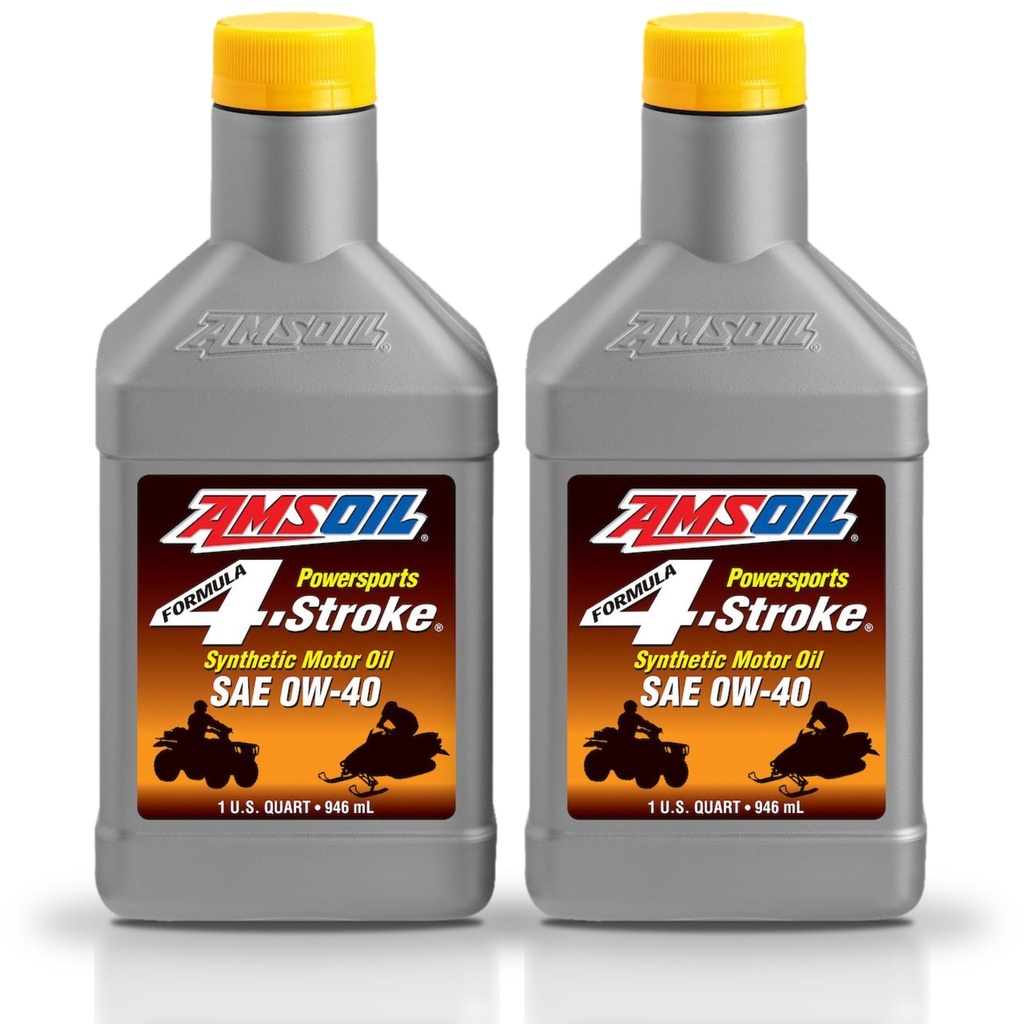 Aceite 0w40 4 Tiempos Amsoil Sintetico Litro Premium Atv