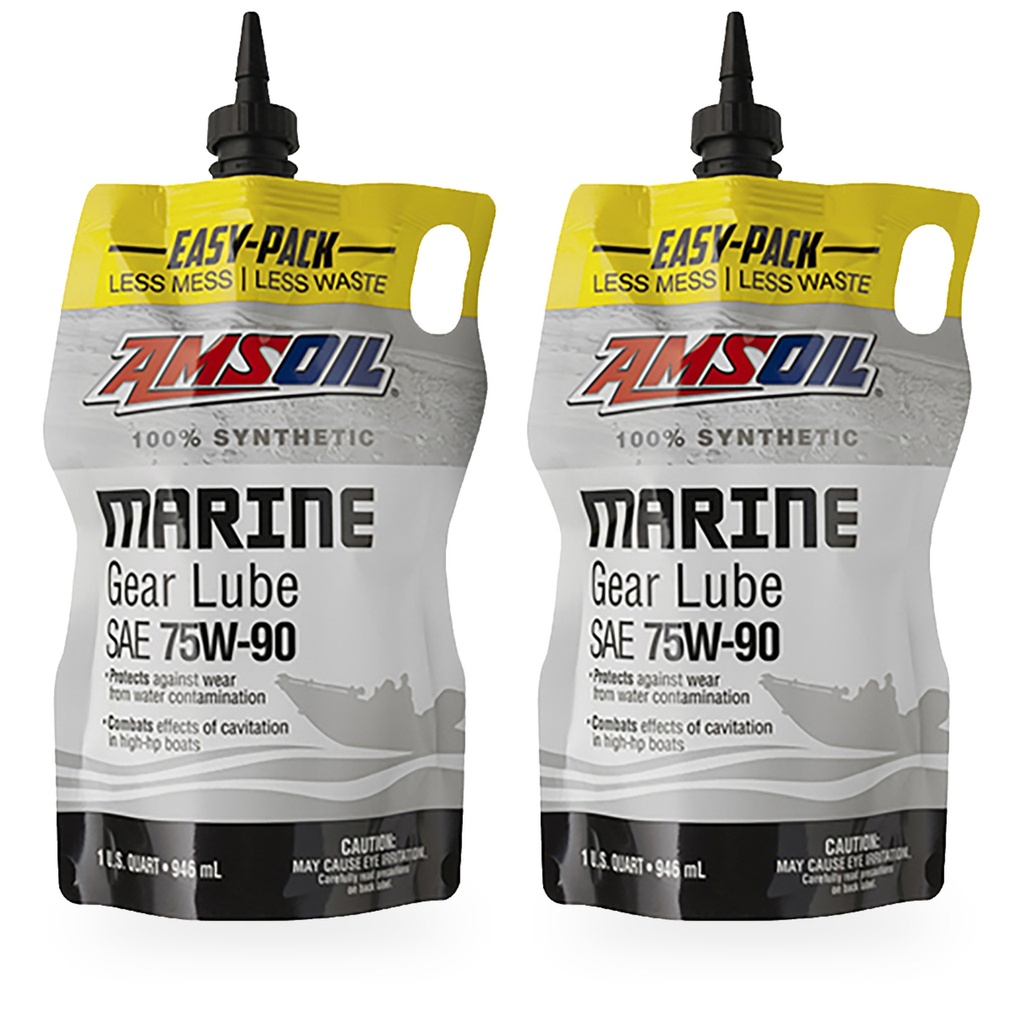 Kit 2 aceites SAE 75W/80W90 Universal Synthetic Marine Gear Lube