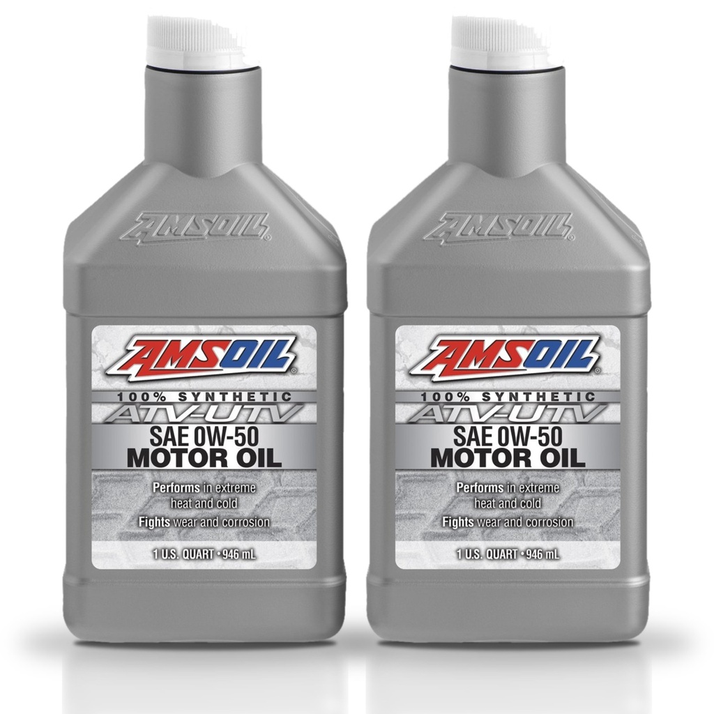 Kit 2 Litros 0W50 Synthetic ATV/UTV Motor Oil AMSOIL