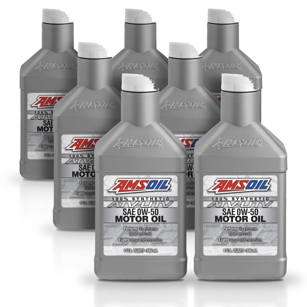 Kit 7 Litros 0W50 Synthetic ATV/UTV Motor Oil AMSOIL