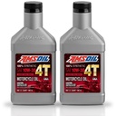 Kit 2 Litros 10W30 100% Synthetic 4T Performance 4-Stroke Motorcycle Oil AMSOIL