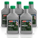 Kit 5 Aceites 10w30 Amsoil Moto Jaso Ma2 5 Litros