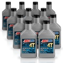 Kit 12 Litros 10W40 100% Synthetic 4T Performance 4-Stroke Motorcycle Oil AMSOIL