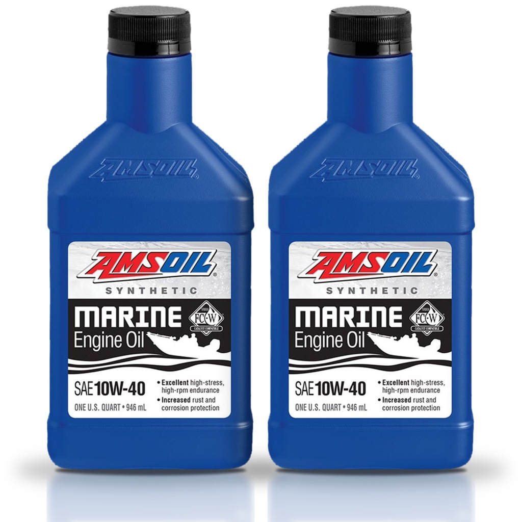 Kit 2 Litros 10W40 Formula 4-Stroke® Marine Synthetic Oil AMSOIL