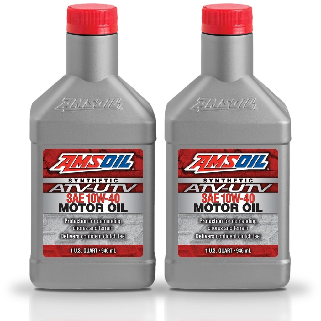 Kit 2 Litros 10W40 Synthetic ATV/UTV Motor Oil AMSOIL