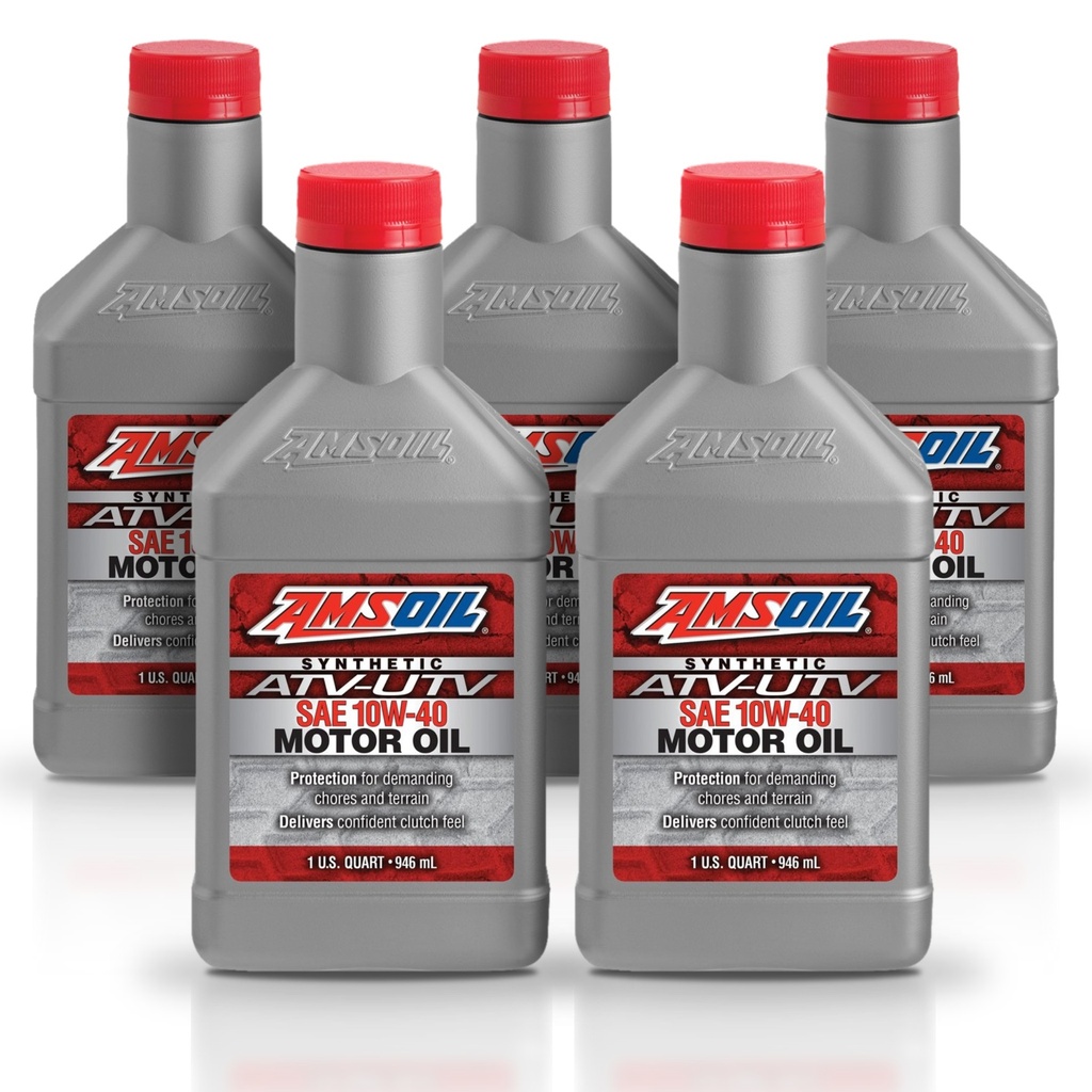 Kit 5 Litros 10W40 Synthetic ATV/UTV Motor Oil AMSOIL
