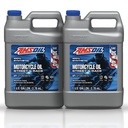 Kit 2 Galones 10W40 Synthetic Motorcycle Oil AMSOIL