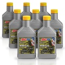 Kit 8 Litros 10W50 Synthetic Metric Motorcycle Oil AMSOIL