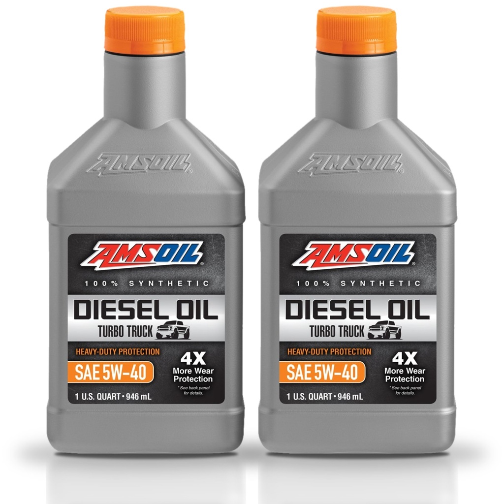 Kit 2 Litros 5W40 Heavy-Duty Synthetic Diesel Oil AMSOIL