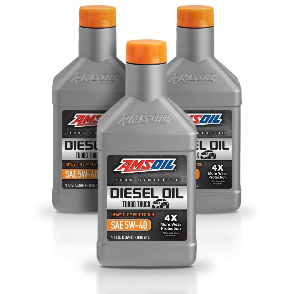 Kit 3 Litros 5W40 Heavy-Duty Synthetic Diesel Oil AMSOIL