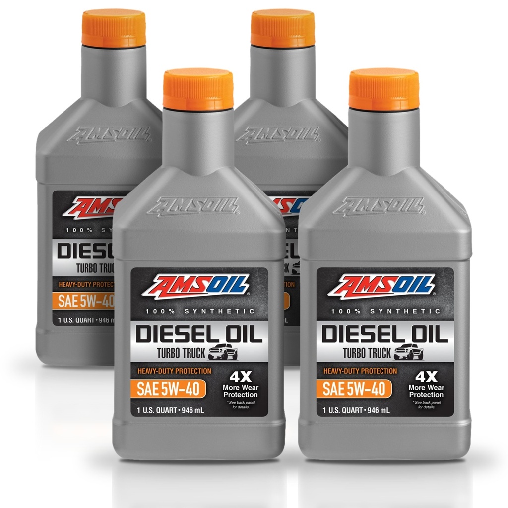 Kit 4 Litros 5W40 Heavy-Duty Synthetic Diesel Oil AMSOIL