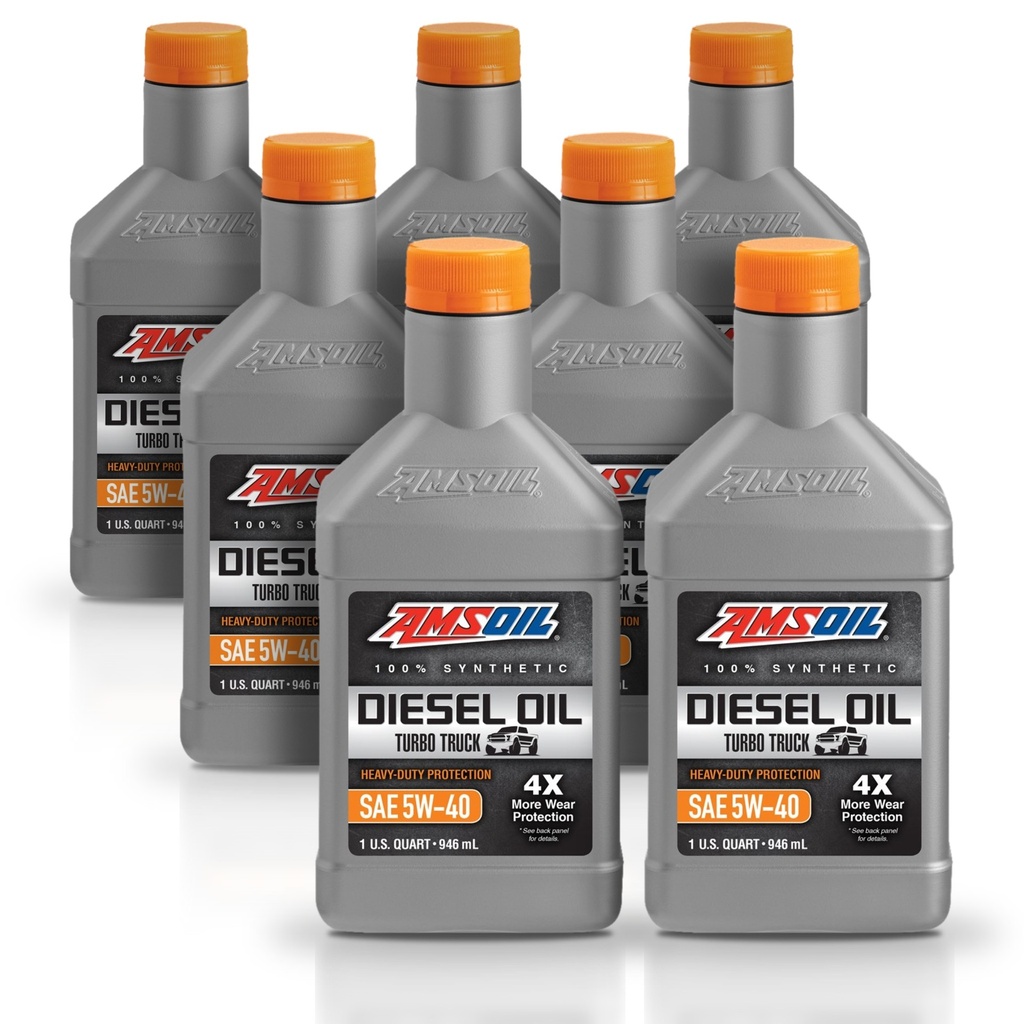 Kit 7 Litros 5W40 Heavy-Duty Synthetic Diesel Oil AMSOIL