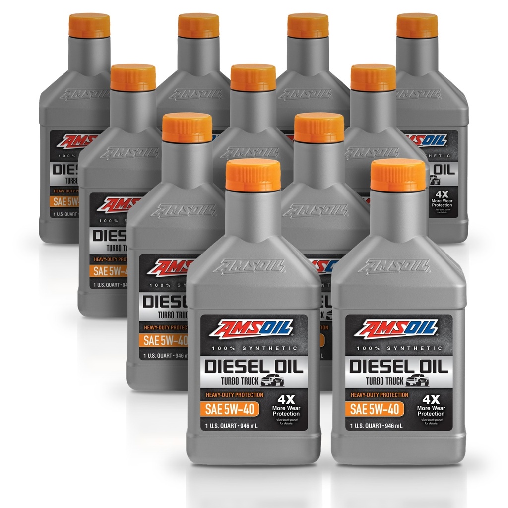 Kit 11 Litros 5W40 Heavy-Duty Synthetic Diesel Oil AMSOIL