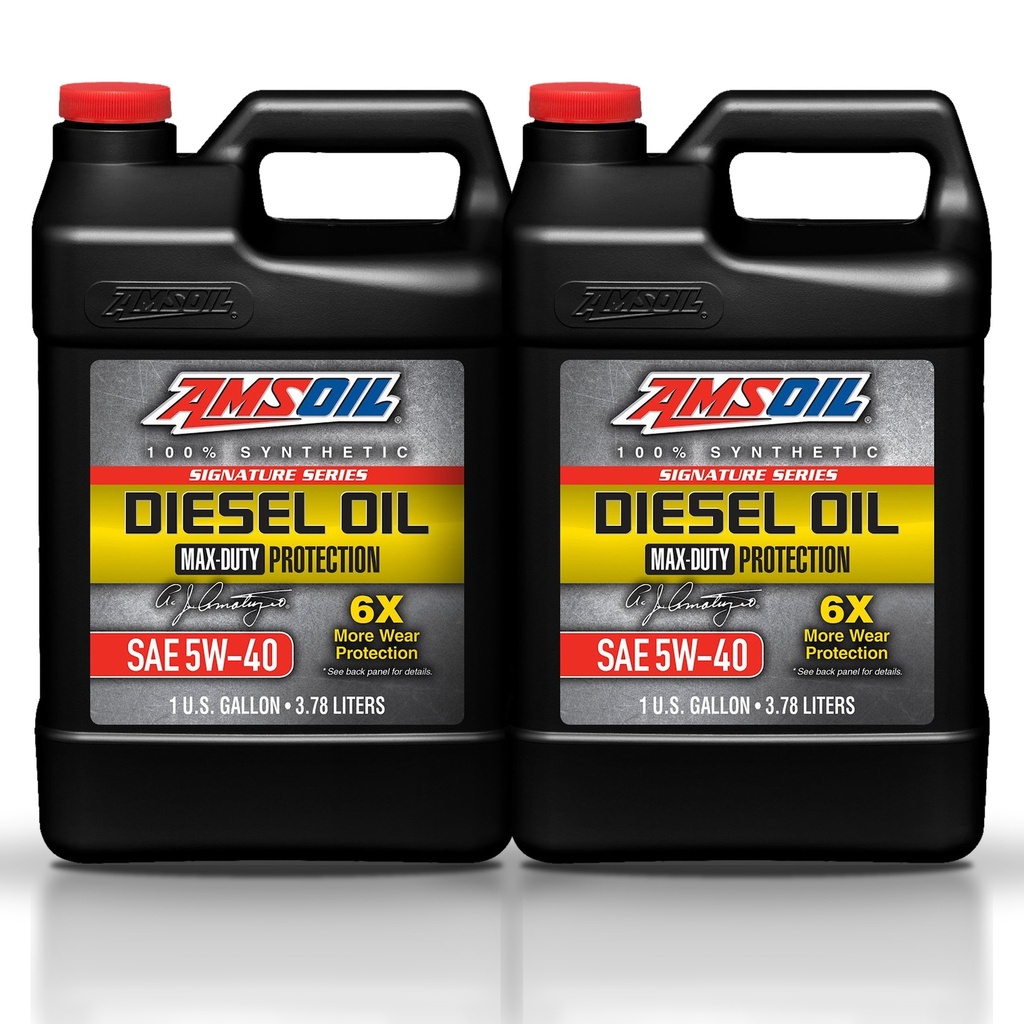 Kit 2 Galones 5W40 Max-Duty Synthetic Diesel Oil AMSOIL