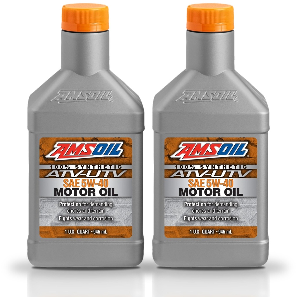 Kit 2 Litros 5W40 Synthetic ATV/UTV Motor Oil AMSOIL