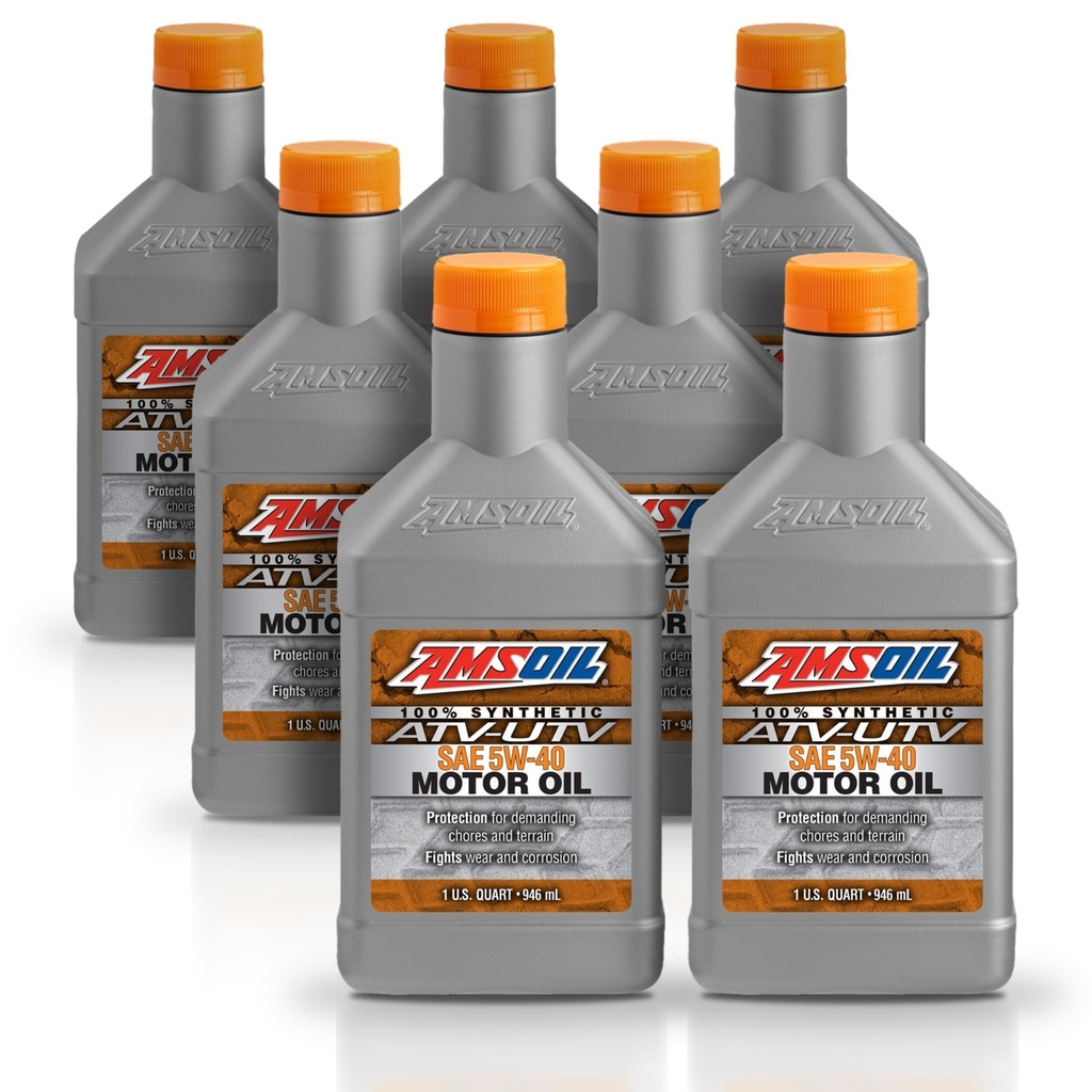 Kit 7 Litros 5W40 Synthetic ATV/UTV Motor Oil AMSOIL