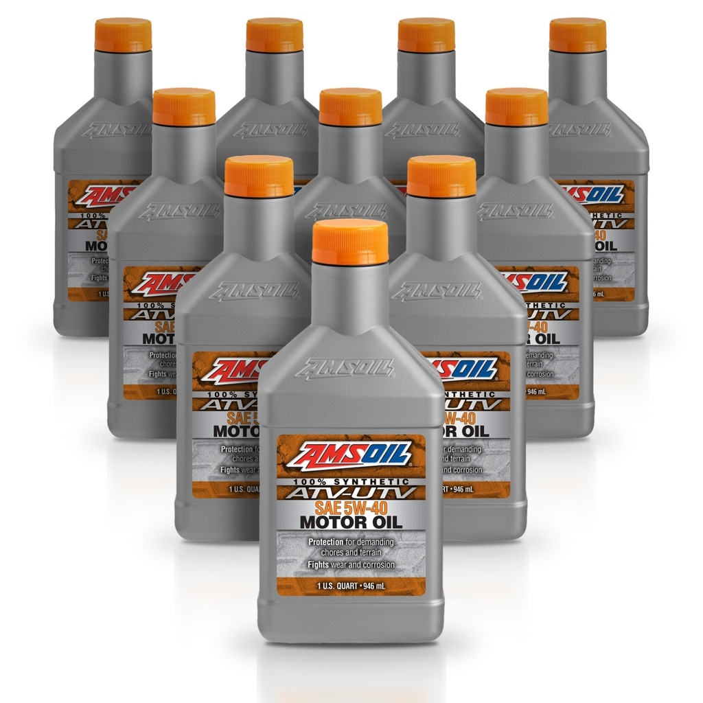 Kit 10 Litros 5W40 Synthetic ATV/UTV Motor Oil AMSOIL