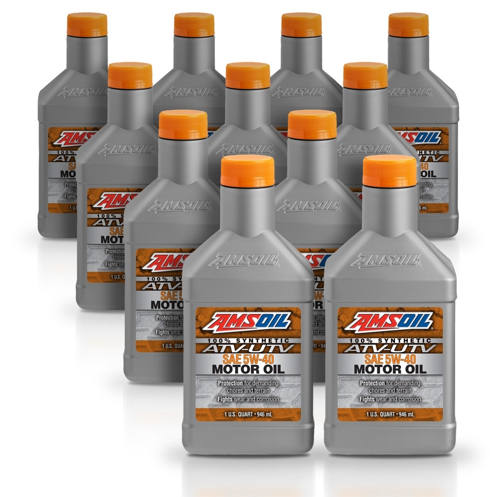 Kit 11 Litros 5W40 Synthetic ATV/UTV Motor Oil AMSOIL
