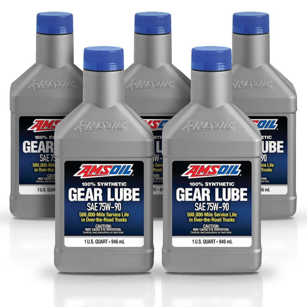 Kit 5 Litros ACEITE ENGRANAJES SINTETICO 75W90 1L AMSOIL AMSOIL