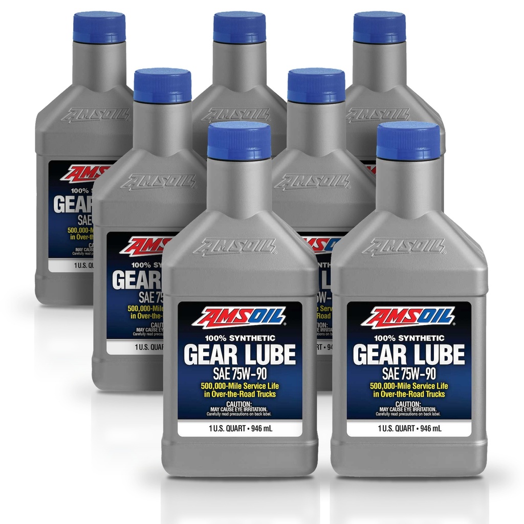 Kit 7 Litros ACEITE ENGRANAJES SINTETICO 75W90 1L AMSOIL AMSOIL
