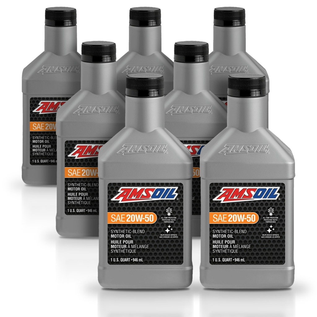 Kit 7 Litros Aceite motor Semisintetico 5W30 946 ML AMSOIL
