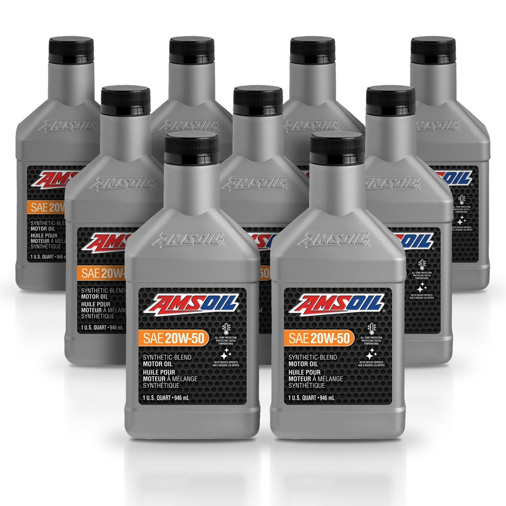 Kit 9 Litros Aceite motor Semisintetico 5W30 946 ML AMSOIL