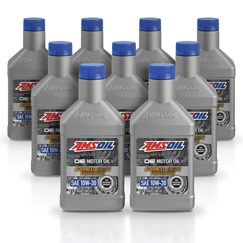 Kit 9 Litros ACEITE SINTETICO 10W30 OE LITRO AMSOIL AMSOIL