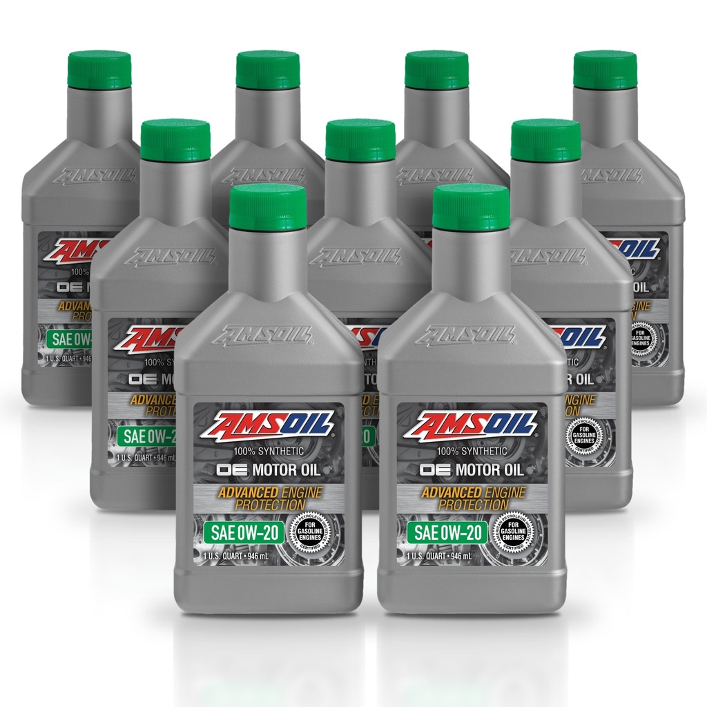 Kit 9 Litros ACEITE SINTETICO OE 0W20 AMSOIL .946 ML AMSOIL
