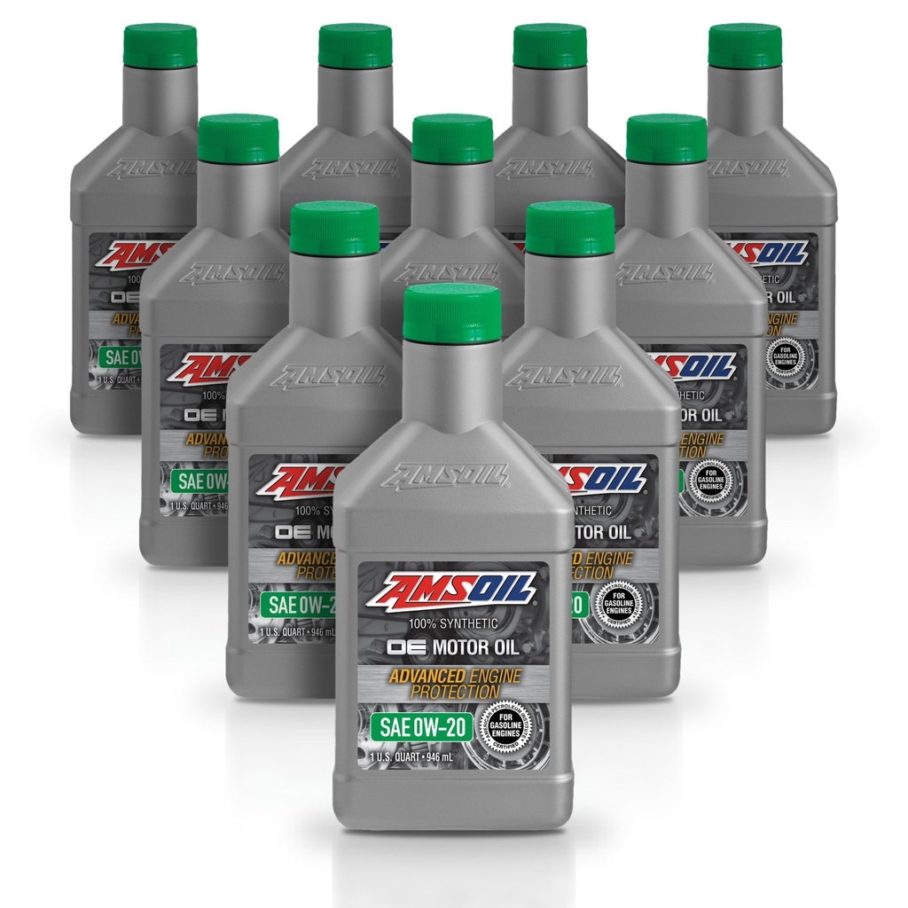 Kit 10 Litros ACEITE SINTETICO OE 0W20 AMSOIL .946 ML AMSOIL