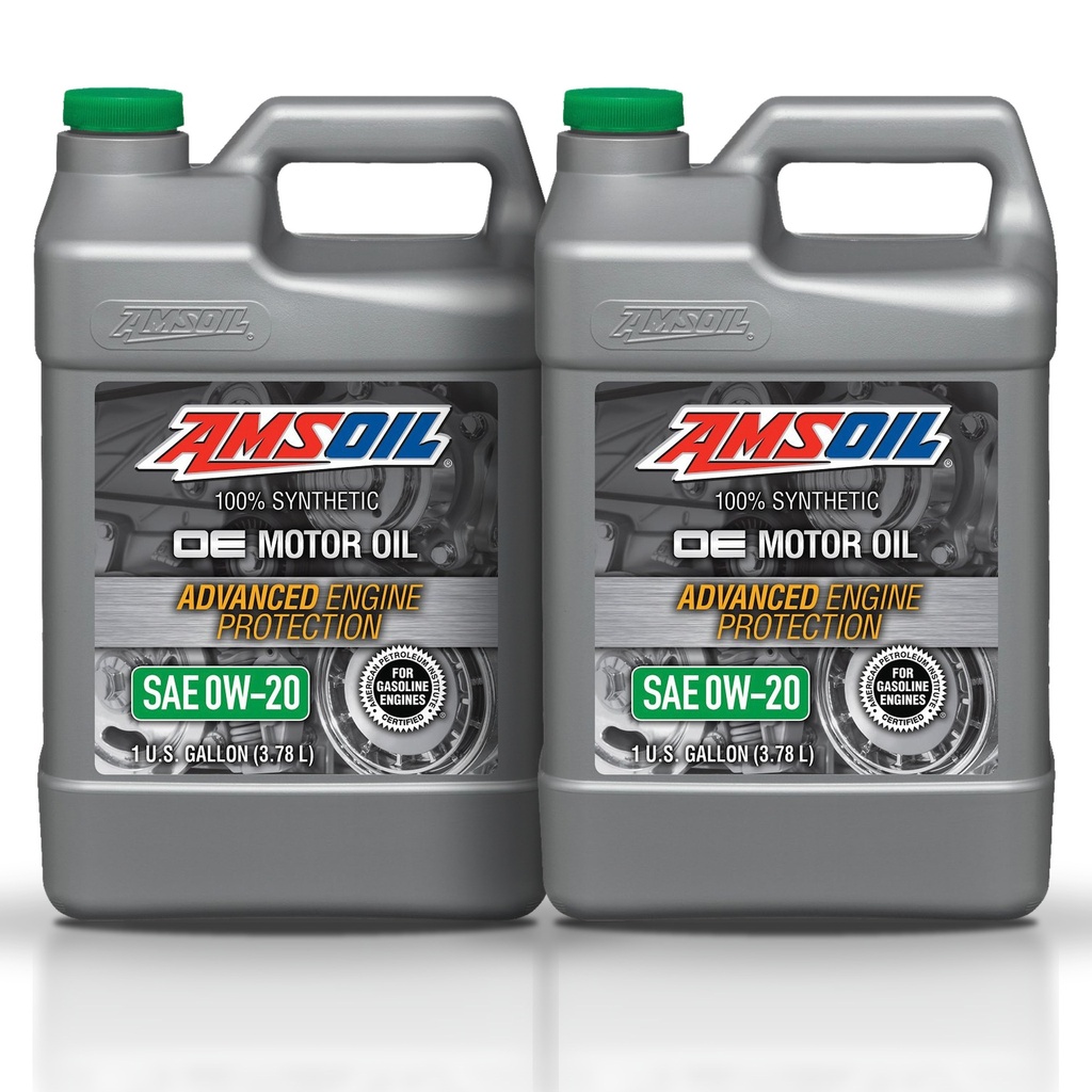 Kit 2 Galones ACEITE SINTETICO OE 0W20 GARRAFA AMSOIL AMSOIL