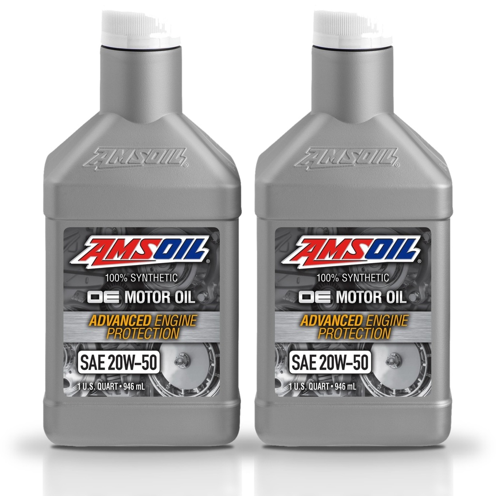 Kit 2 Litros ACEITE SINTETICO OE 20W50 AMSOIL LITRO AMSOIL