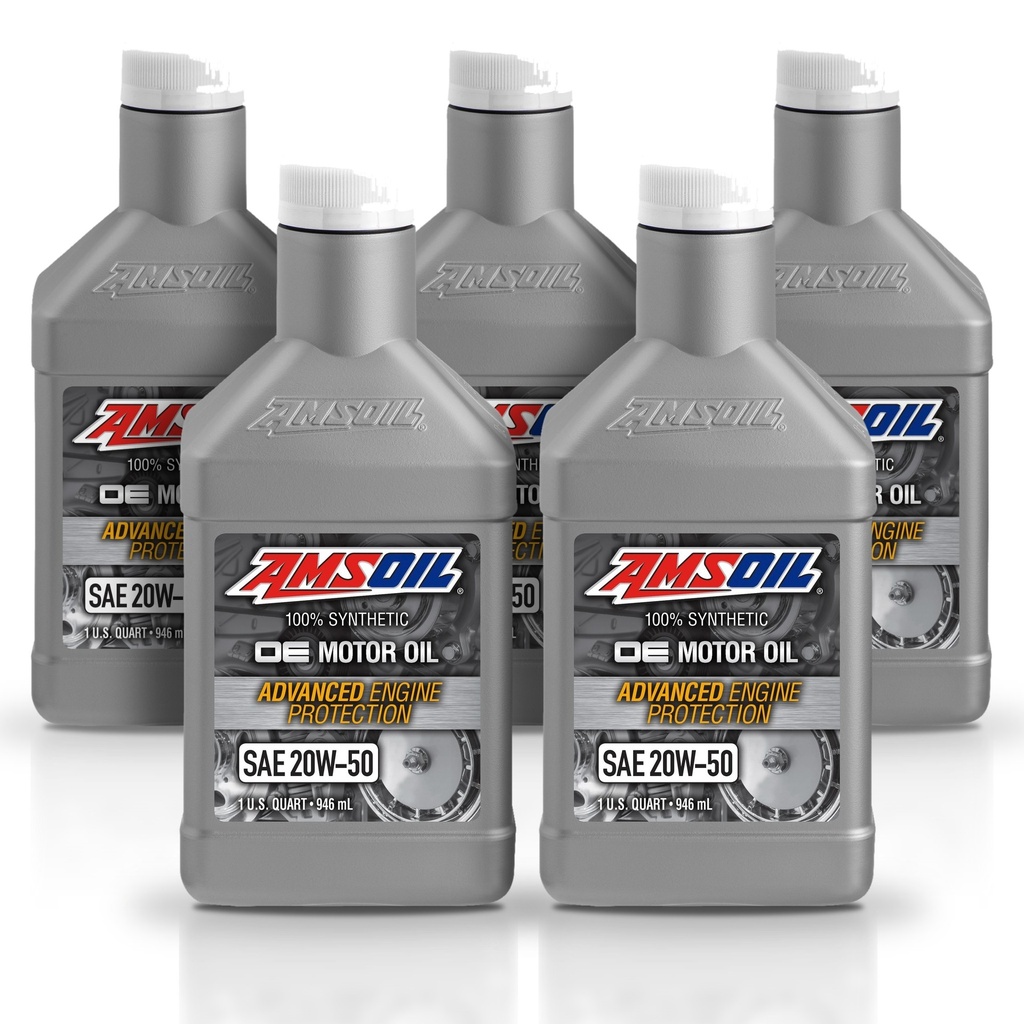 Kit 5 Litros ACEITE SINTETICO OE 20W50 AMSOIL LITRO AMSOIL