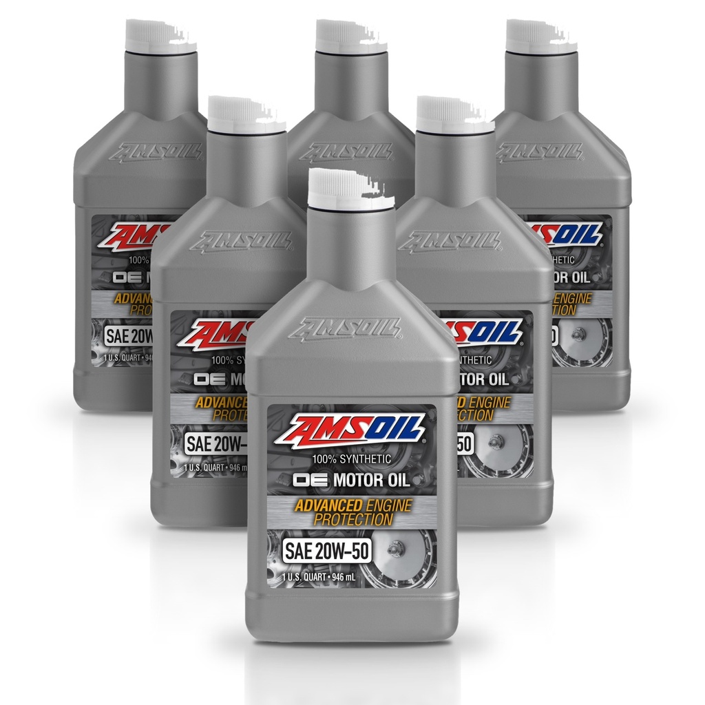 Kit 6 Litros ACEITE SINTETICO OE 20W50 AMSOIL LITRO AMSOIL